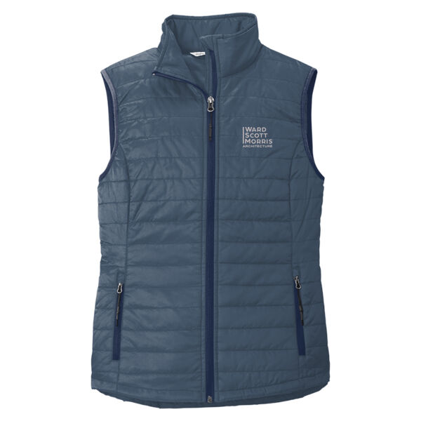   - Ladies Packable Puffy Vest Thumbnail